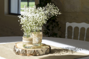 Décoration de table Salle La Gripperie-Saint-Symphorien