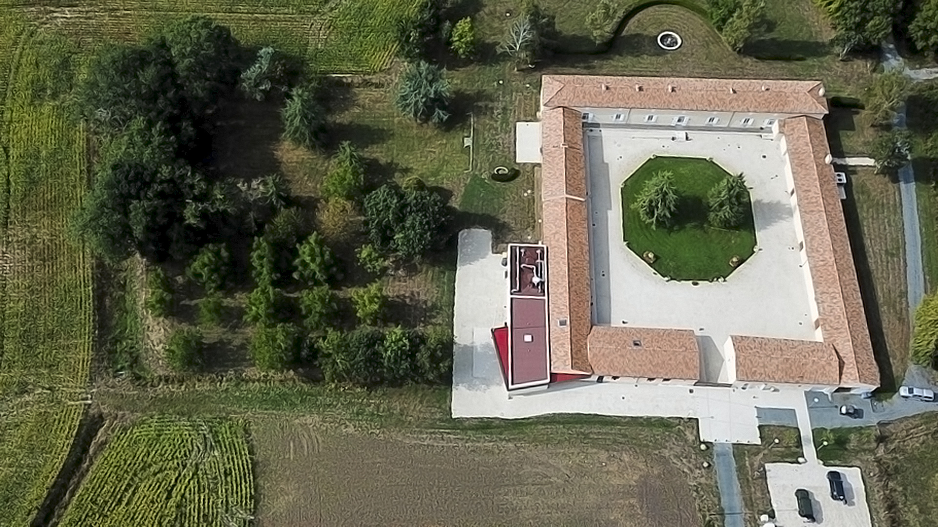 Domaine de l'Abadaire - Vue aérienne